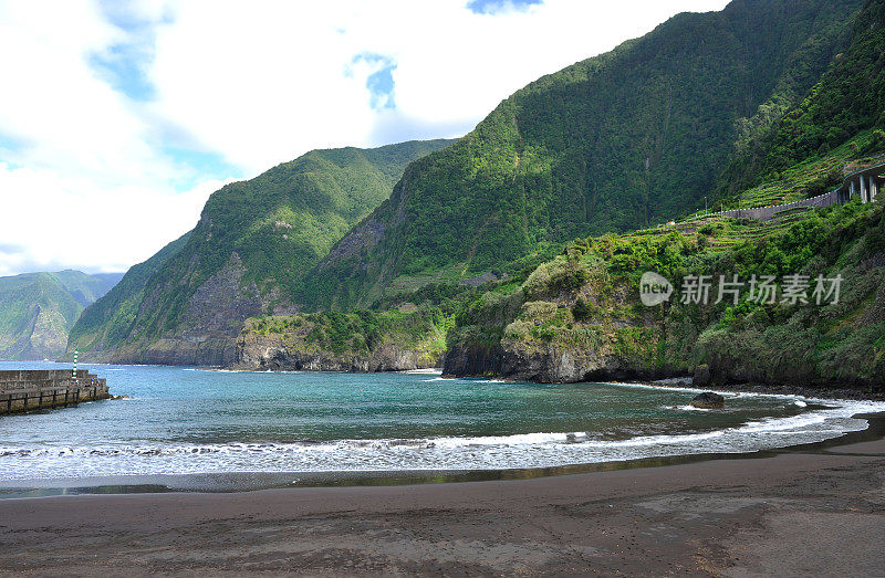 Seixal - Madeira的海岸